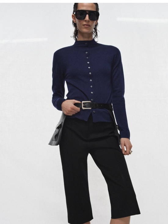 Zara Accessories - Zara 100% LEATHER SKIRT BELT WITH POCKETS